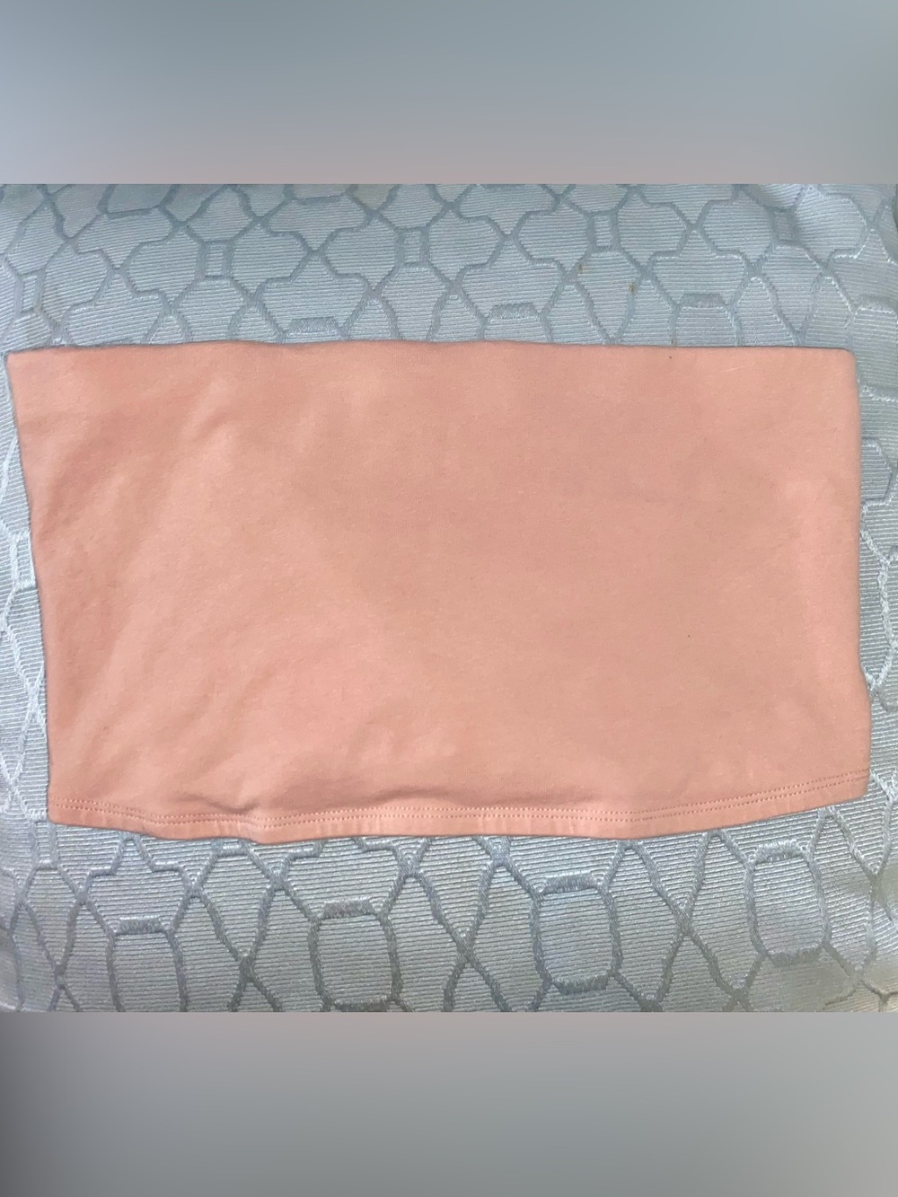 H&M Blush/Dusty Risey Pink Tube Top Bandeau Size L
